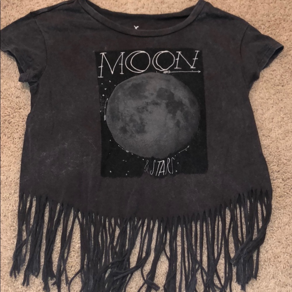 Fringe t shirt